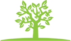 Small green tree icon